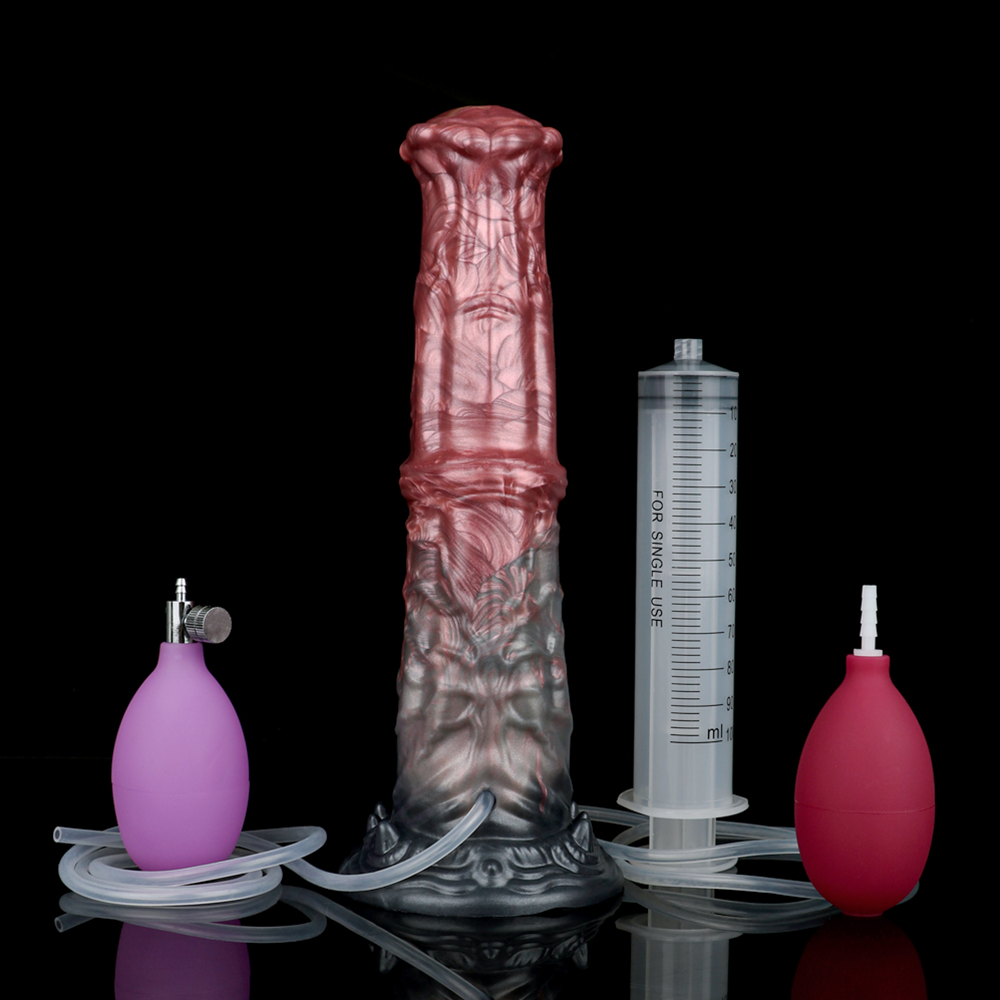 Flared Falabella - Inflatable Squirting Dildo