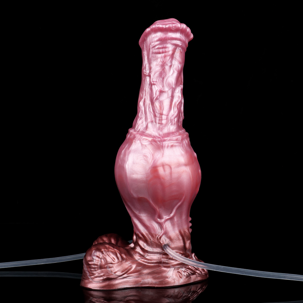 Swollen Shetland - Inflatable Squirting Dildo